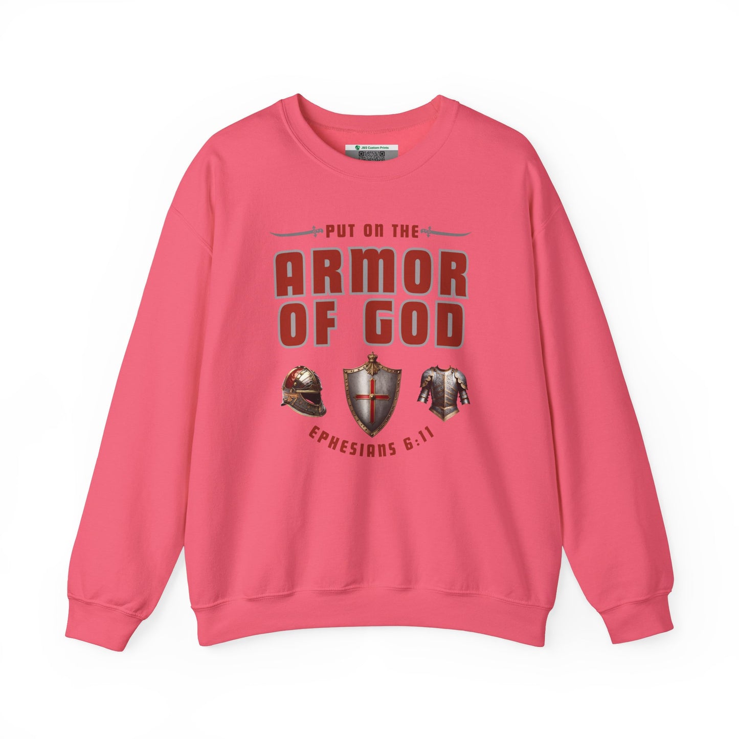 Armor Of God (Adult Unisex Crewneck Sweatshirt)