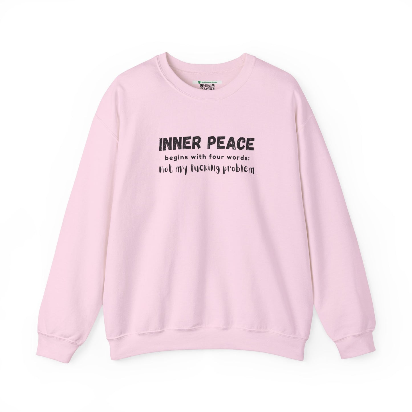 Inner Peace (Adult Unisex Crewneck Sweatshirt)