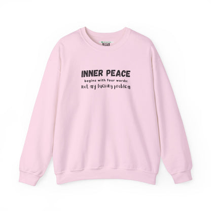 Inner Peace (Adult Unisex Crewneck Sweatshirt)