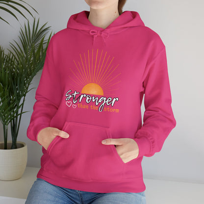 Stronger Than the Storm (Adult Unisex Hooded Sweatshirt)