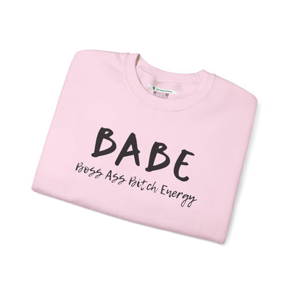 BABE (Adult Unisex Crewneck Sweatshirt)