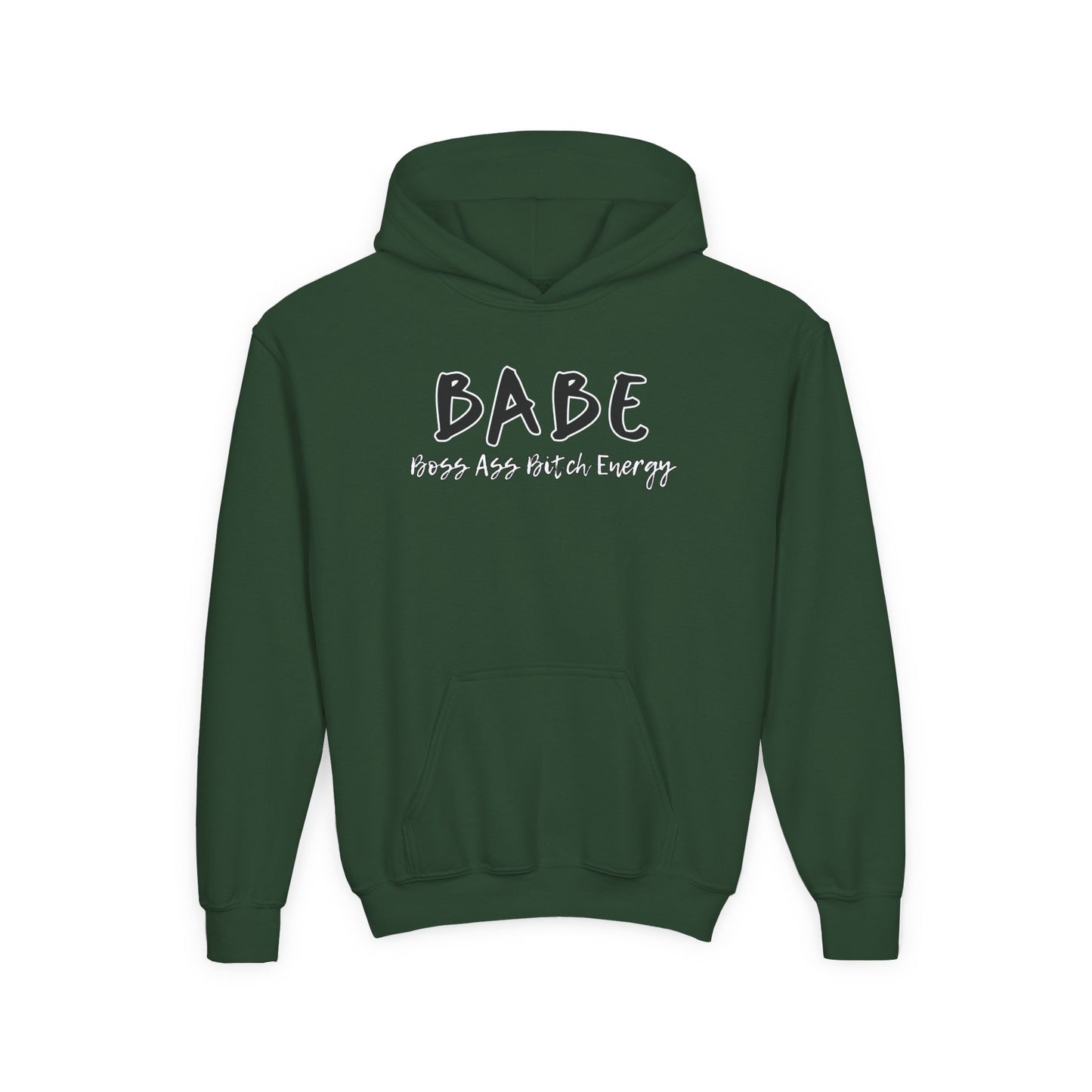 BABE (Youth Unisex Hooded Sweatshirt)