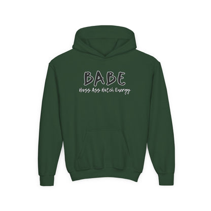 BABE (Youth Unisex Hooded Sweatshirt)