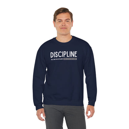 Discipline (Adult Unisex Crewneck Sweatshirt)