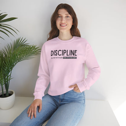 Discipline (Adult Unisex Crewneck Sweatshirt)