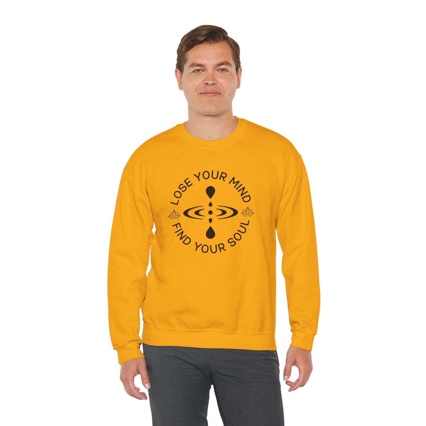 Mindful Awareness -- Icon (Adult Unisex Crewneck Sweatshirt)