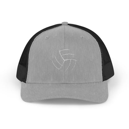 Volleyball (Embroidered Snapback Trucker Hat)