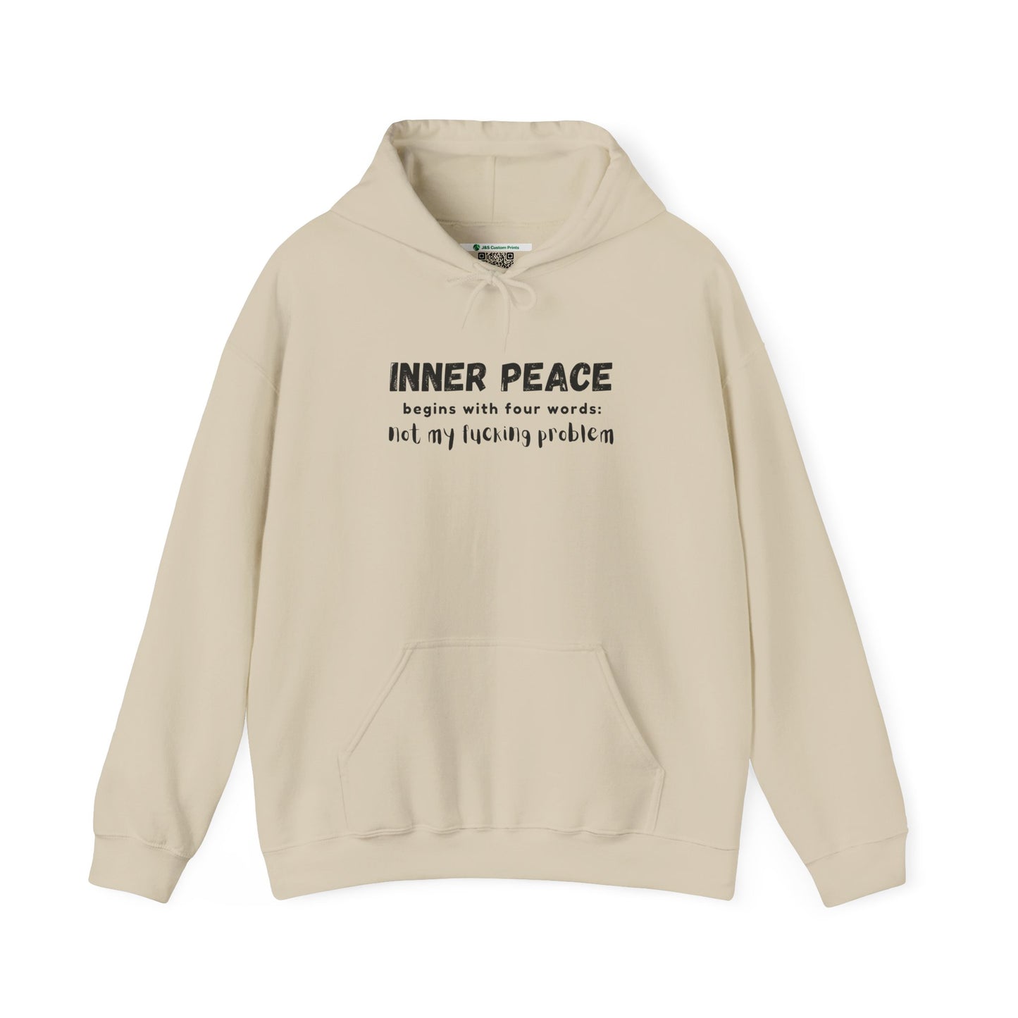 Inner Peace (Adult Unisex Hooded Sweatshirt)