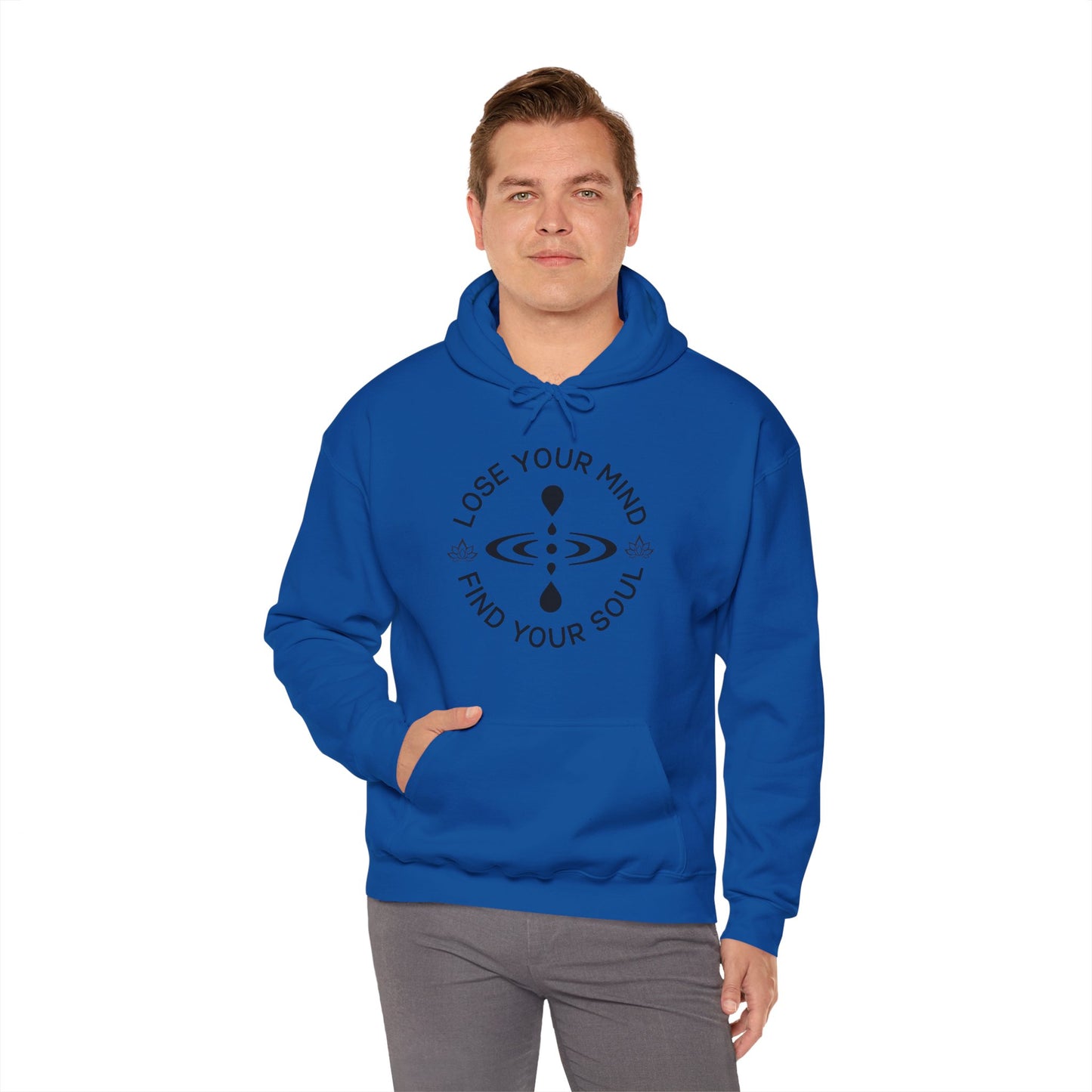 Mindful Awareness -- Icon (Adult Unisex Hooded Sweatshirt)