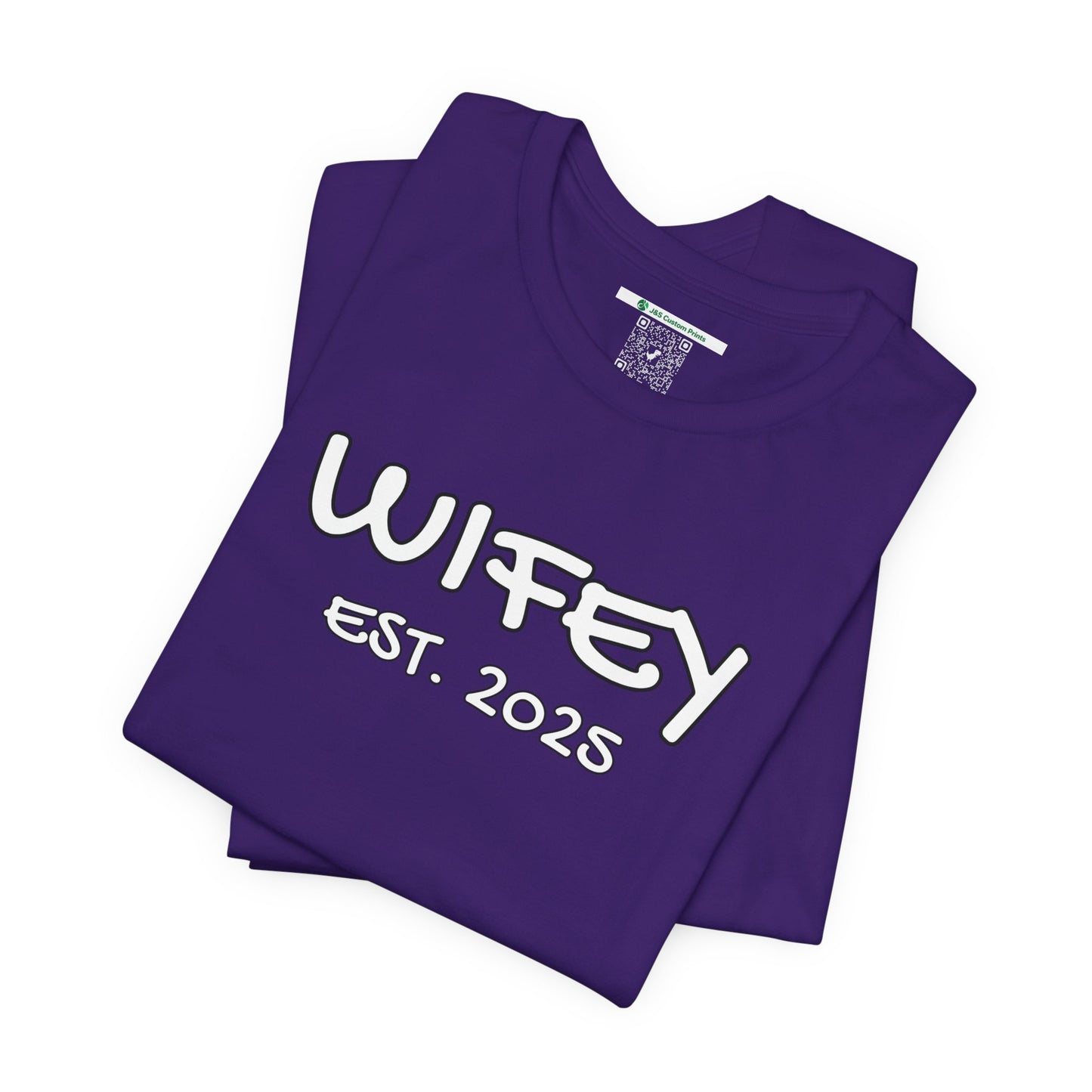 Matching Marriage Set -- "Wifey" (Adult Unisex Tee)