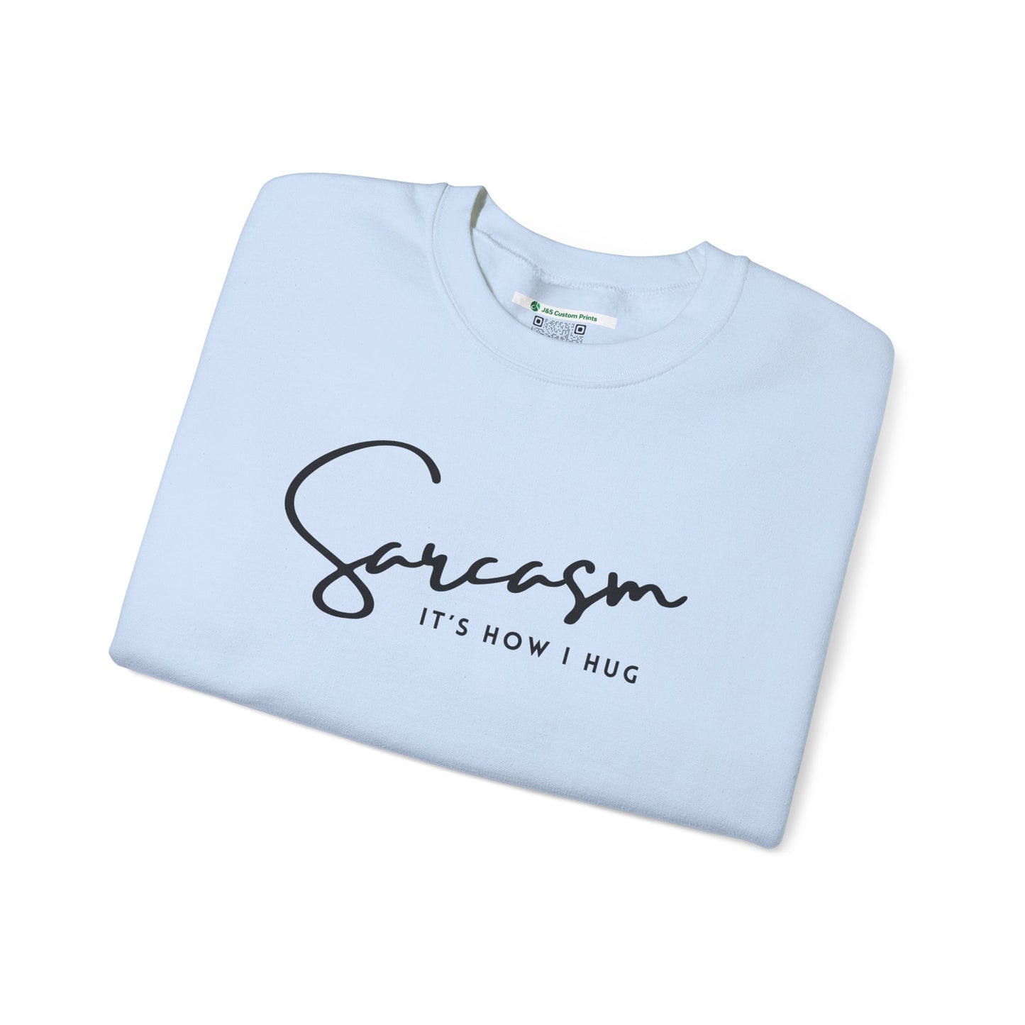 Sarcasm (Adult Unisex Crewneck Sweatshirt)