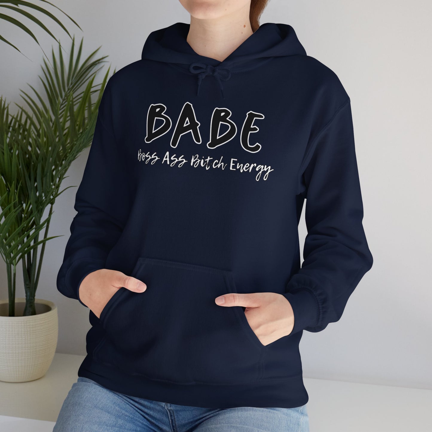 BABE (Adult Unisex Hooded Sweatshirt)