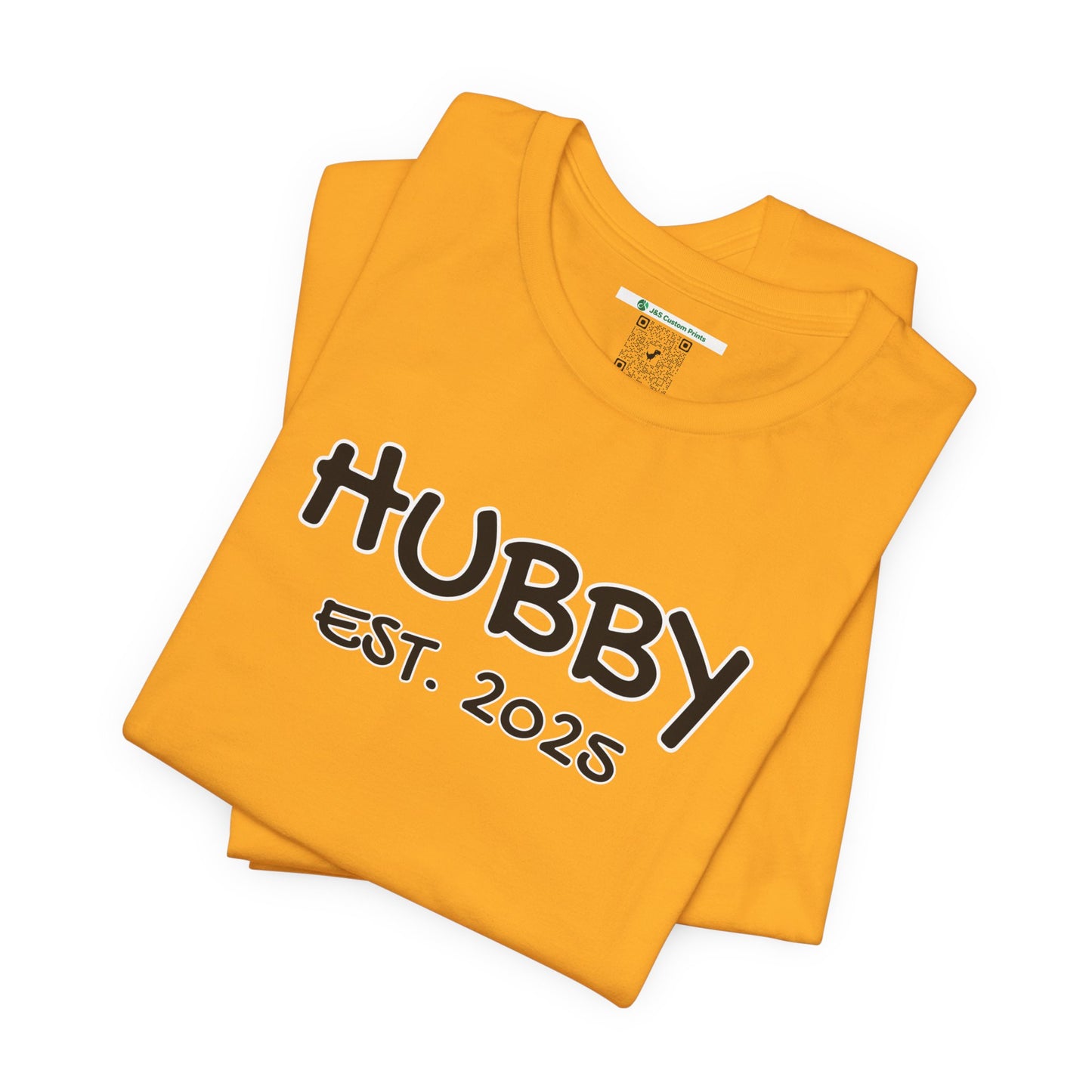 Matching Marriage Set -- "Hubby" (Adult Unisex Tee Shirt)