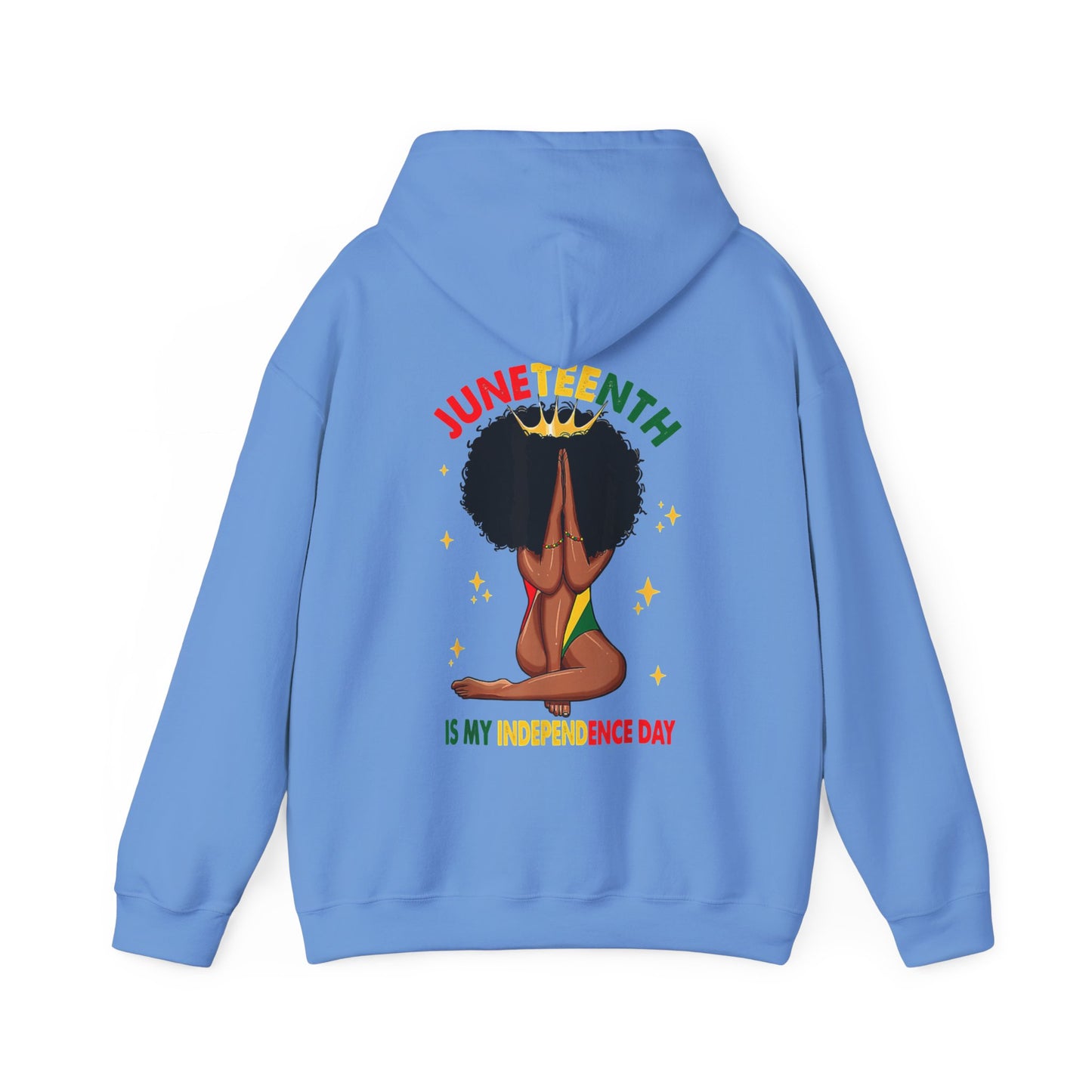 Juneteenth -- My Independence Day (Adult Unisex Hooded Sweatshirt)