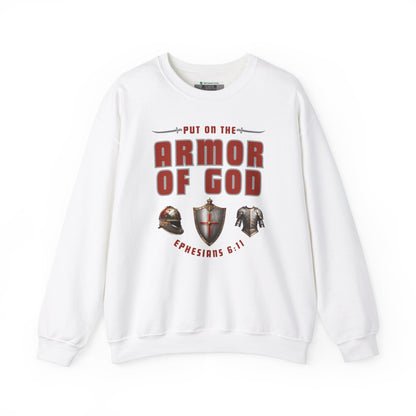 Armor Of God (Adult Unisex Crewneck Sweatshirt)