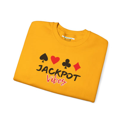 Jackpot Vibes (Adult Unisex Crewneck Sweatshirt)