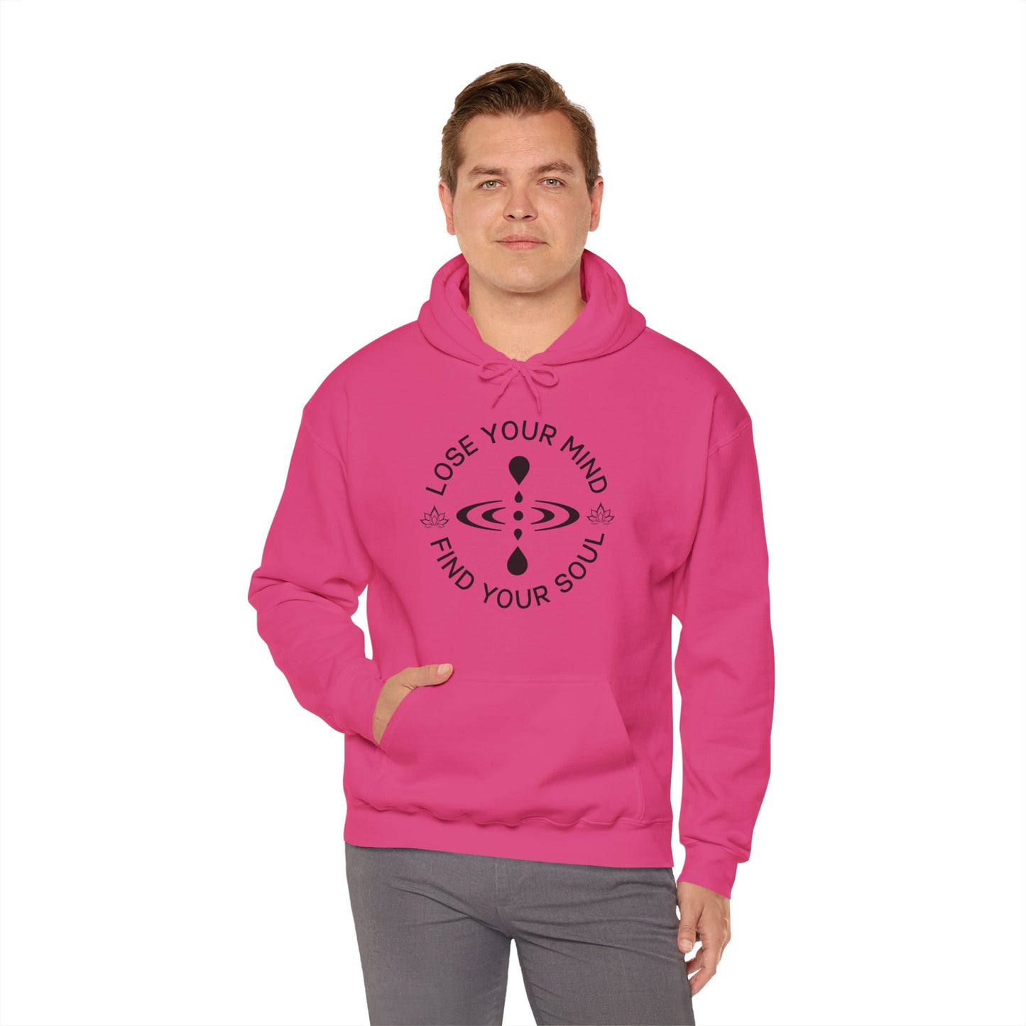 Mindful Awareness -- Icon (Adult Unisex Hooded Sweatshirt)