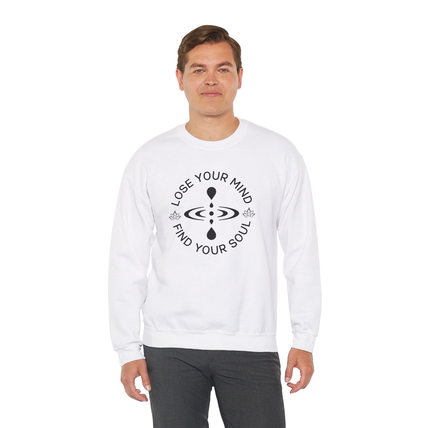 Mindful Awareness -- Icon (Adult Unisex Crewneck Sweatshirt)