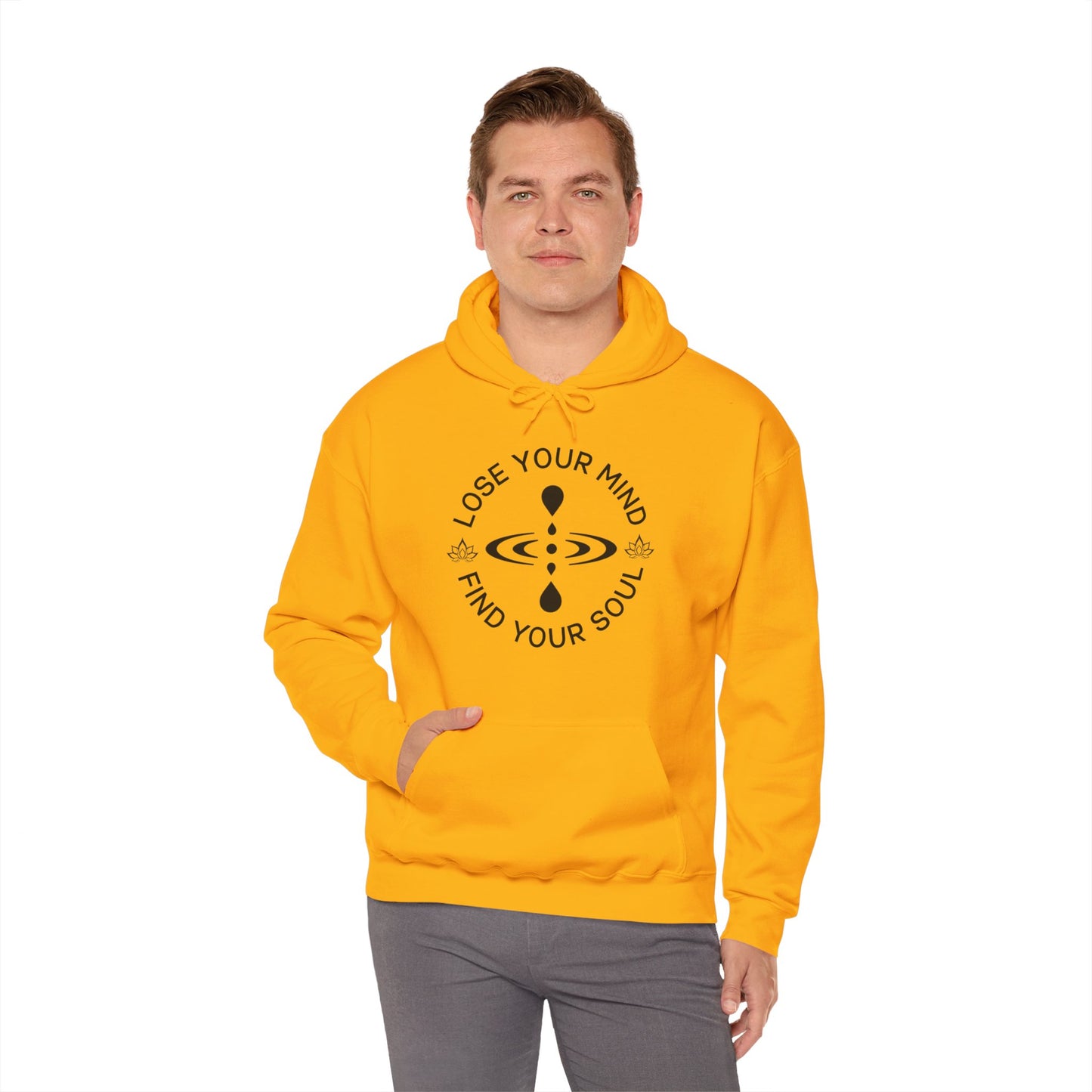 Mindful Awareness -- Icon (Adult Unisex Hooded Sweatshirt)