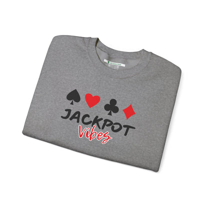 Jackpot Vibes (Adult Unisex Crewneck Sweatshirt)