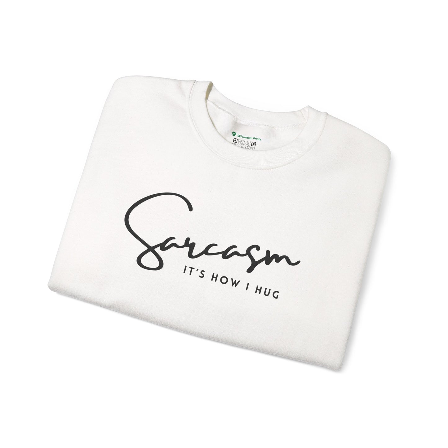 Sarcasm (Adult Unisex Crewneck Sweatshirt)