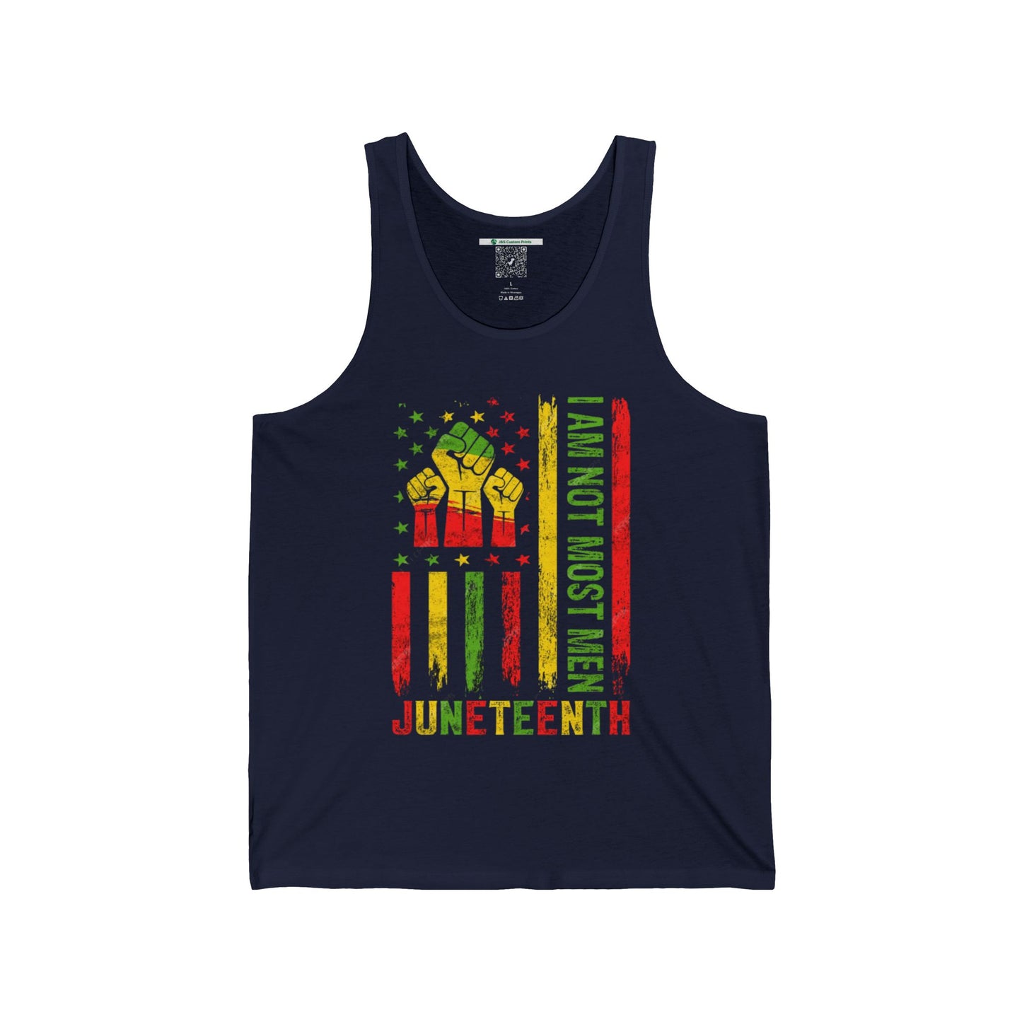 Juneteenth -- Not Most Men (Adult Unisex Tank Top)