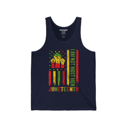Juneteenth -- Not Most Men (Adult Unisex Tank Top)