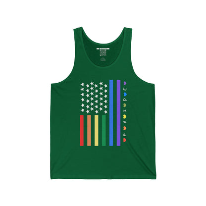 Pride Flag (Adult Unisex Tank Top)