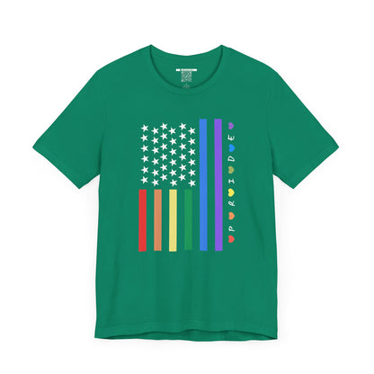 Pride Flag (Adult Unisex Tee)