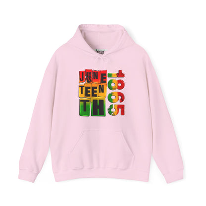 Juneteenth 1865 (Adult Unisex Hooded Sweatshirt)
