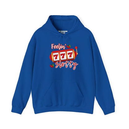 Feelin' Slotty (Adult Unisex Hooded Sweatshirt)