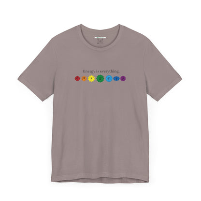 Energy is Everything -- Chakras (Adult Unisex Tee)