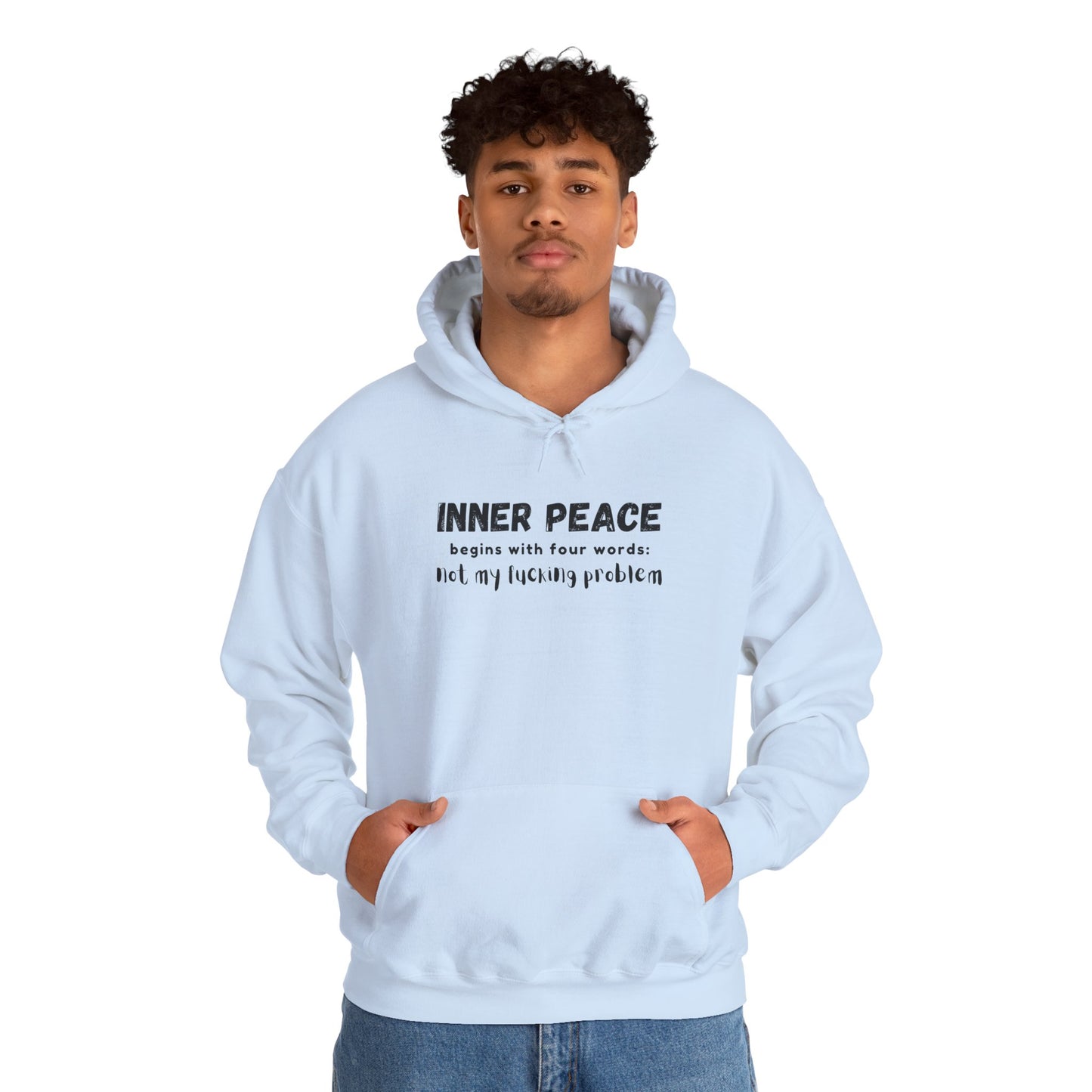 Inner Peace (Adult Unisex Hooded Sweatshirt)