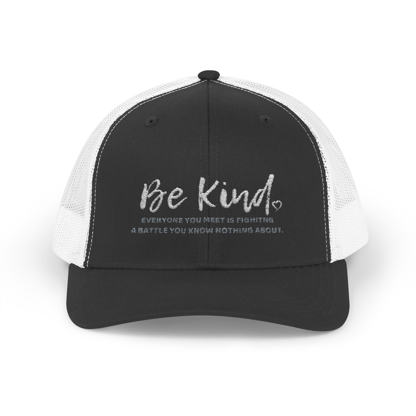 Be Kind (Embroidered Snapback Trucker Hat)