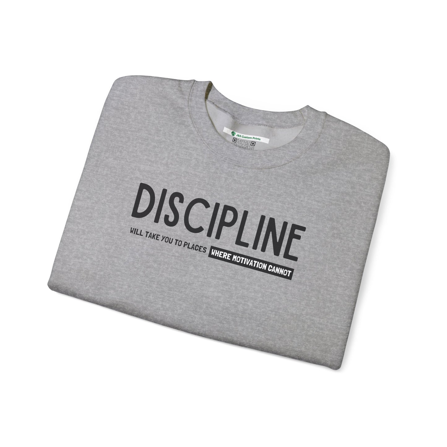 Discipline (Adult Unisex Crewneck Sweatshirt)
