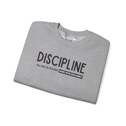 Discipline (Adult Unisex Crewneck Sweatshirt)