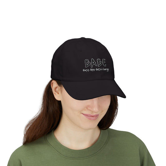 BABE (Embroidered Dad Cap)