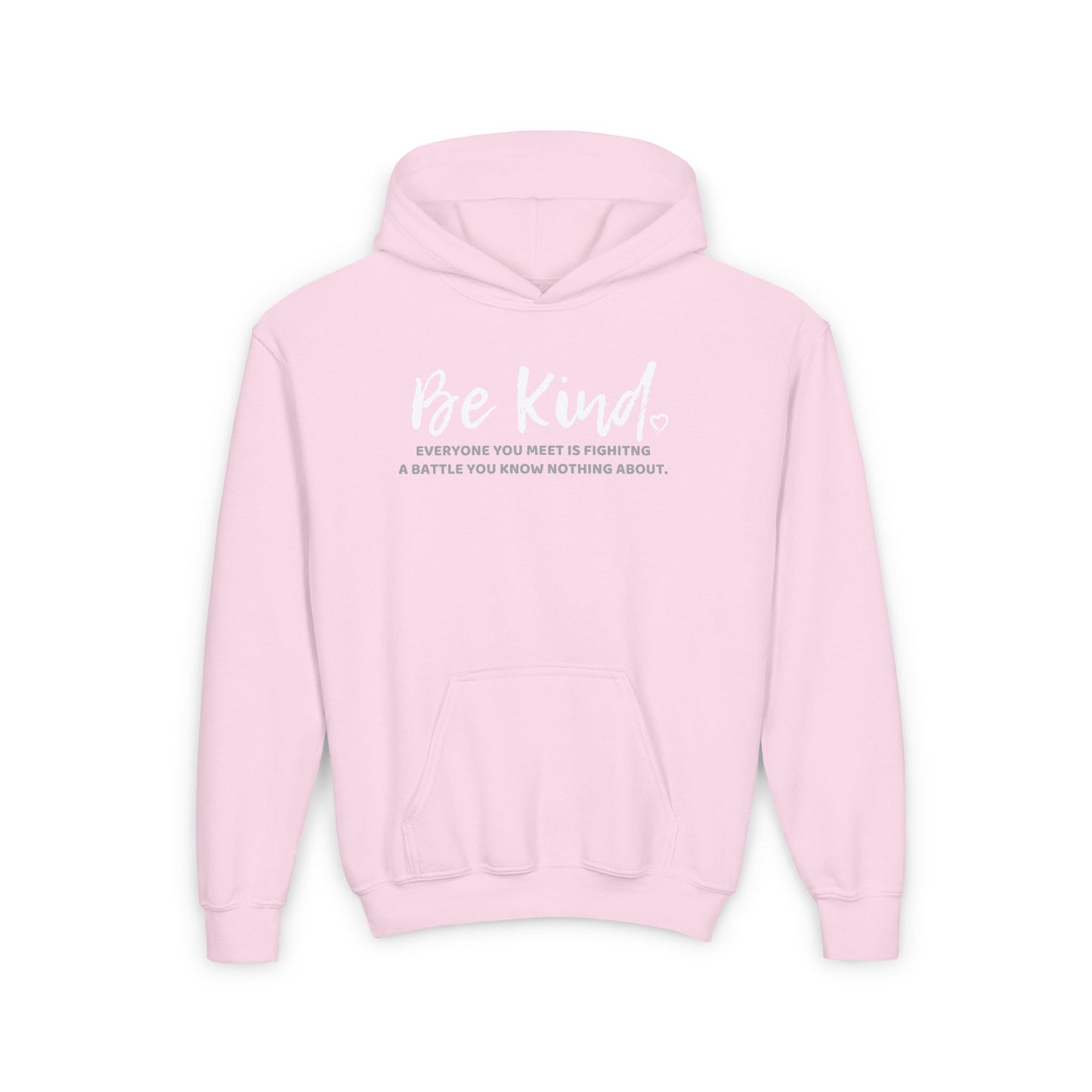 Be Kind (Youth Unisex Hooded Sweatshirt)