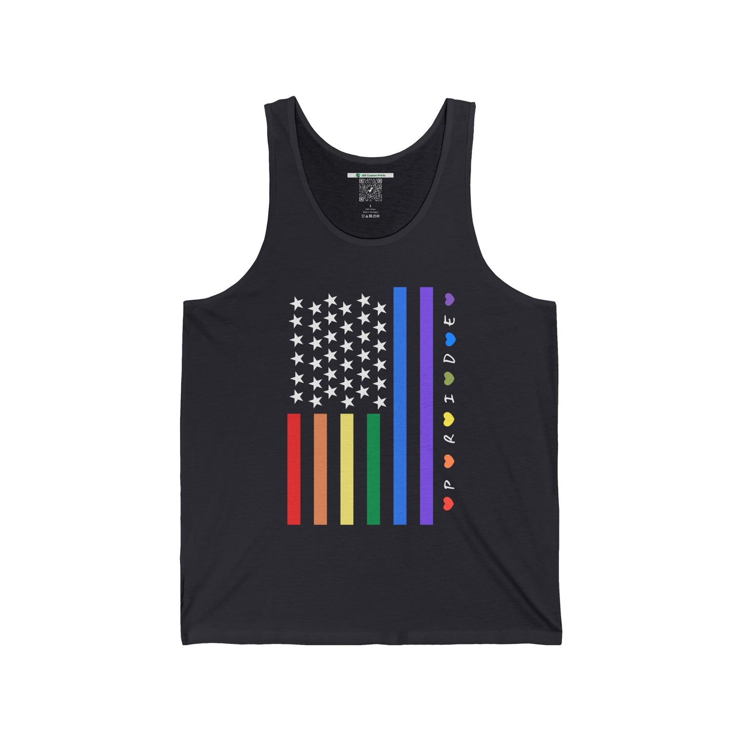 Pride Flag (Adult Unisex Tank Top)