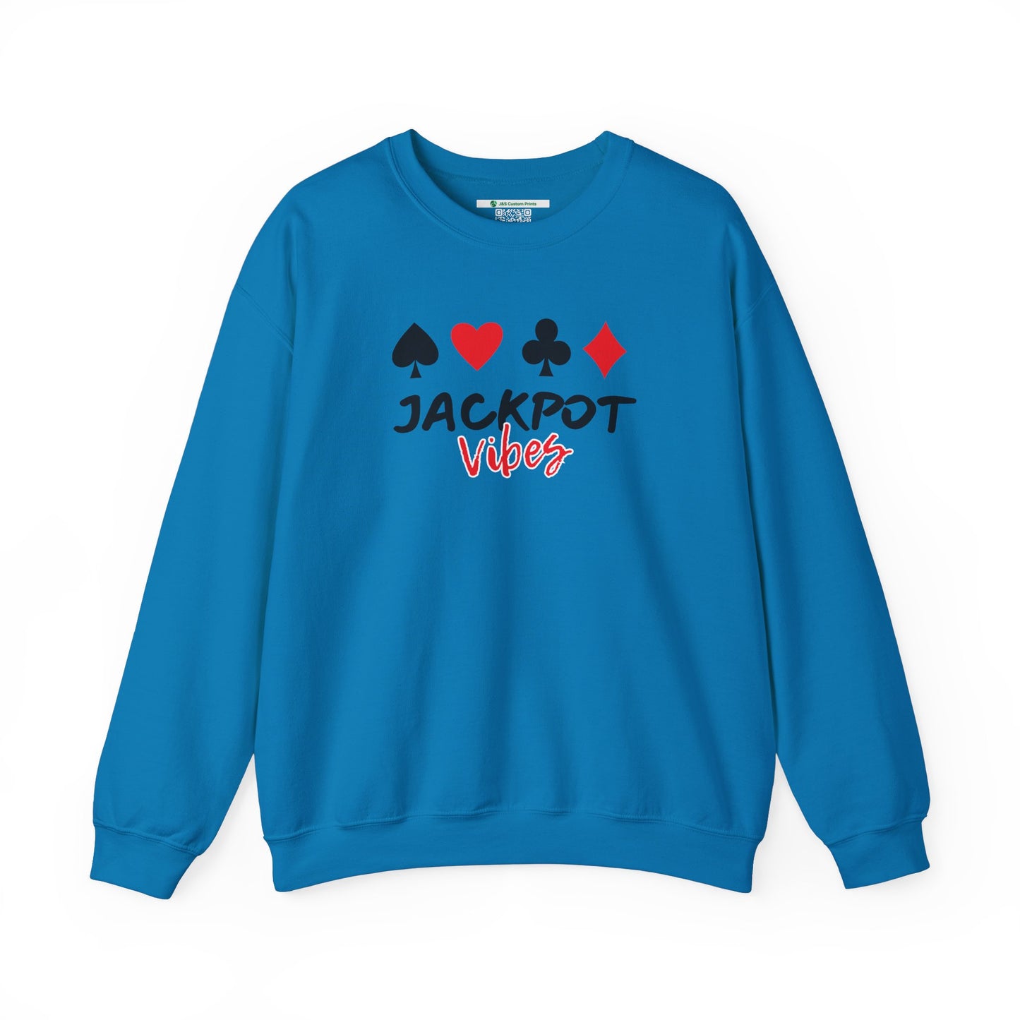 Jackpot Vibes (Adult Unisex Crewneck Sweatshirt)