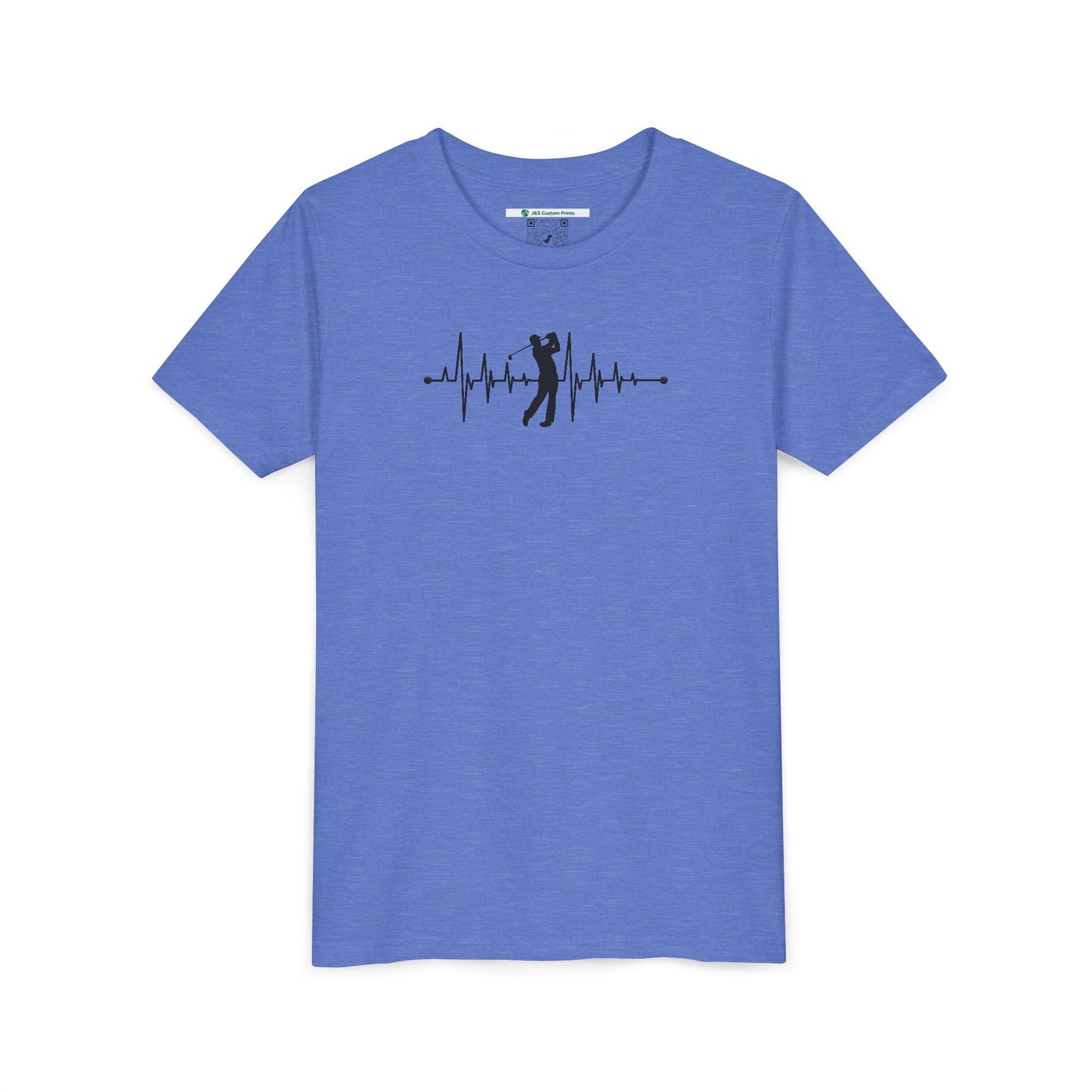 Golf Heartbeat (Youth Unisex Tee)