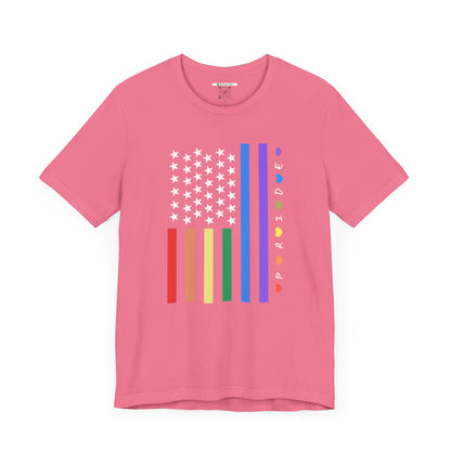 Pride Flag (Adult Unisex Tee)