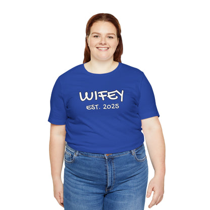 Matching Marriage Set -- "Wifey" (Adult Unisex Tee)