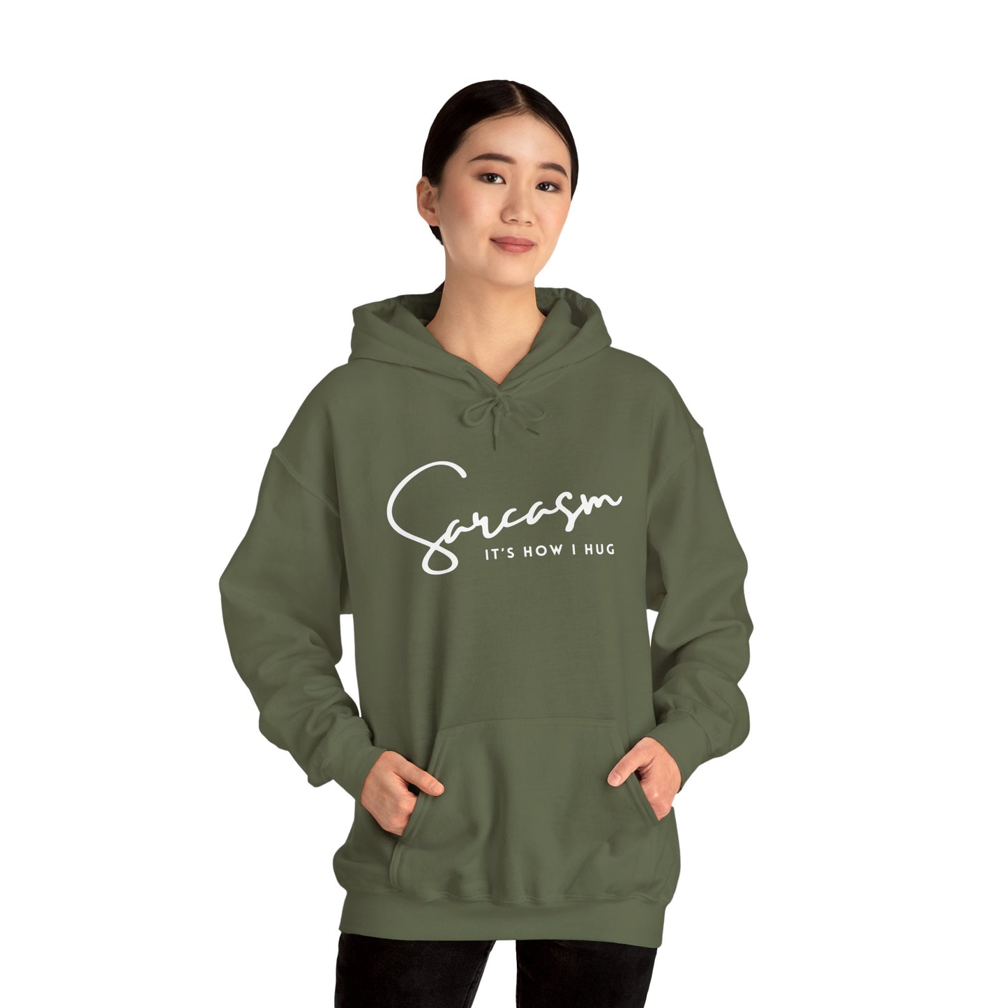 Sarcasm (Adult Unisex Hooded Sweatshirt)