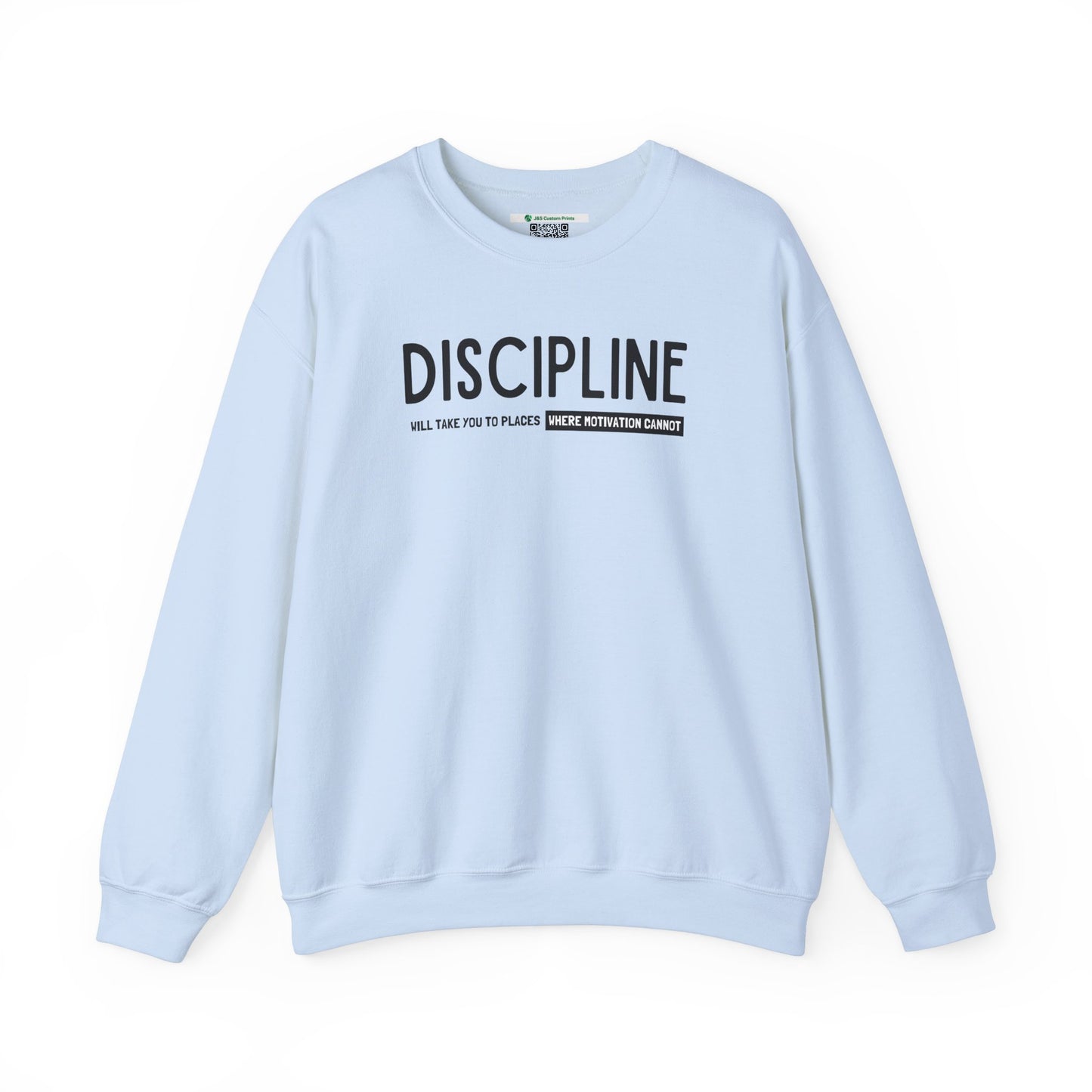Discipline (Adult Unisex Crewneck Sweatshirt)