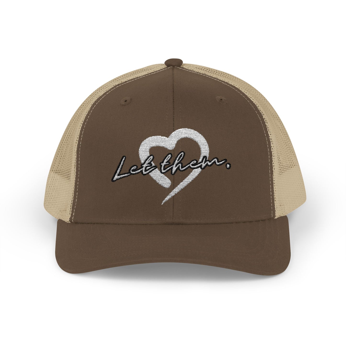 Let Them (Embroidered Snapback Trucker Hat) - J&S Custom Prints