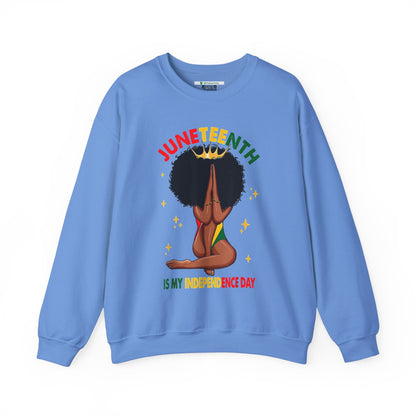Juneteenth -- My Independence Day (Adult Unisex Crewneck Sweatshirt)