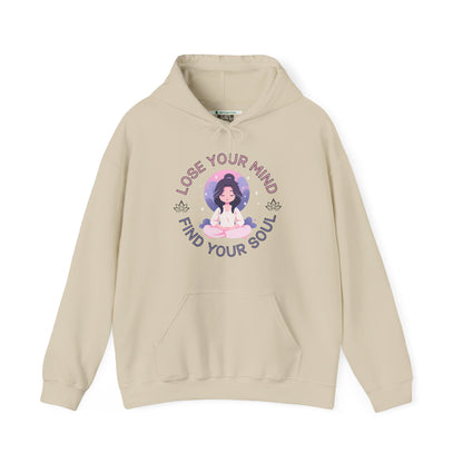 Mindful Awareness --  Meditation (Adult Unisex Hooded Sweatshirt)