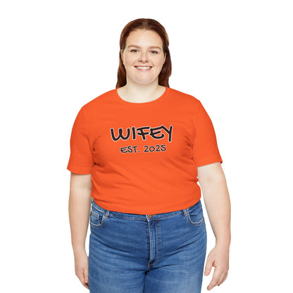 Matching Marriage Set -- "Wifey" (Adult Unisex Tee)