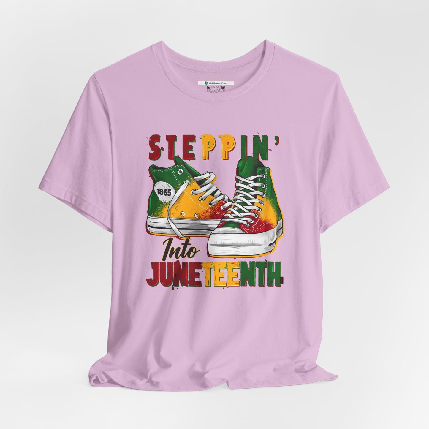 Steppin' Into Juneteenth (Adult Unisex Tee)